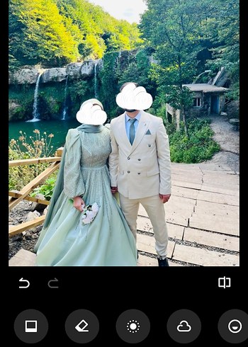 Abiye tesettür abiye