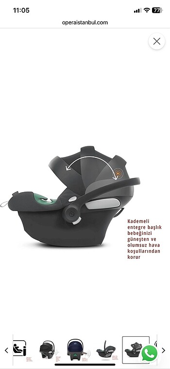 Diğer Cybex Aton B2 isize