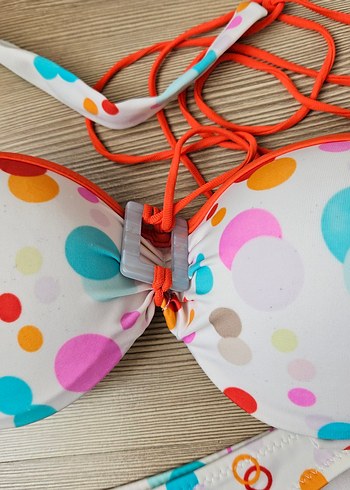 Renkli Puantiyeli Mini Bikini - Görsel 4