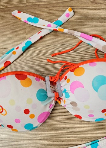 Renkli Puantiyeli Mini Bikini - Görsel 2