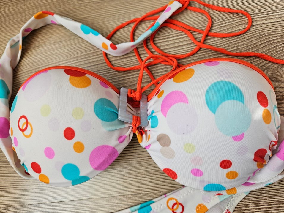 Renkli Puantiyeli Mini Bikini - Görsel 4