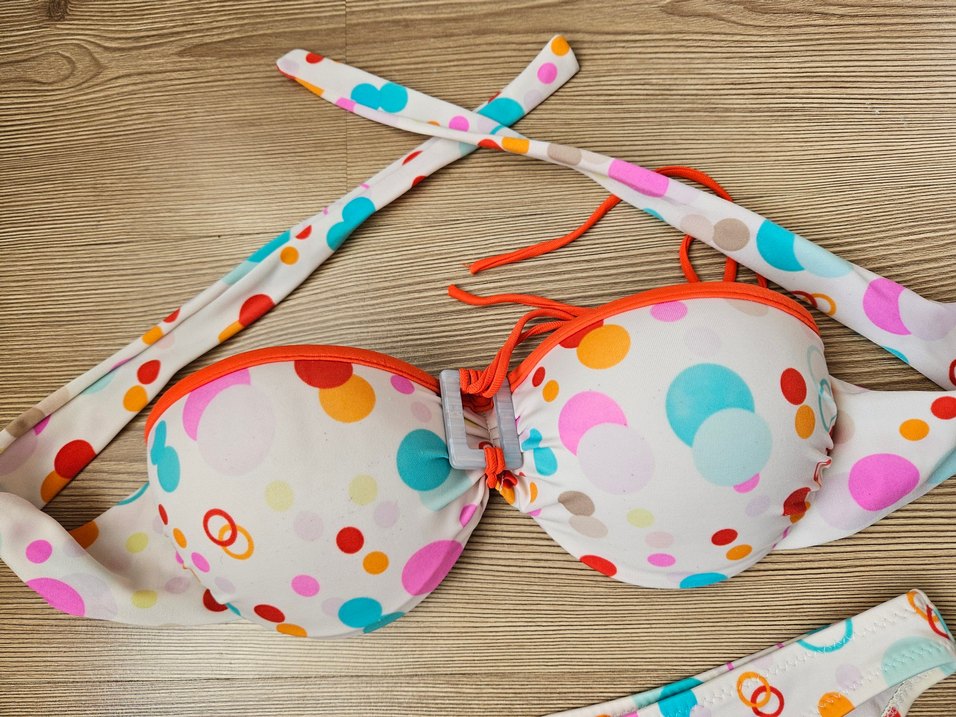 Renkli Puantiyeli Mini Bikini - Görsel 2