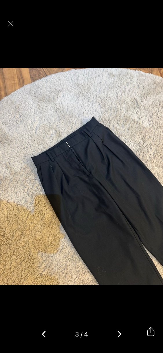 H&M lacivert pantolon - Görsel 3