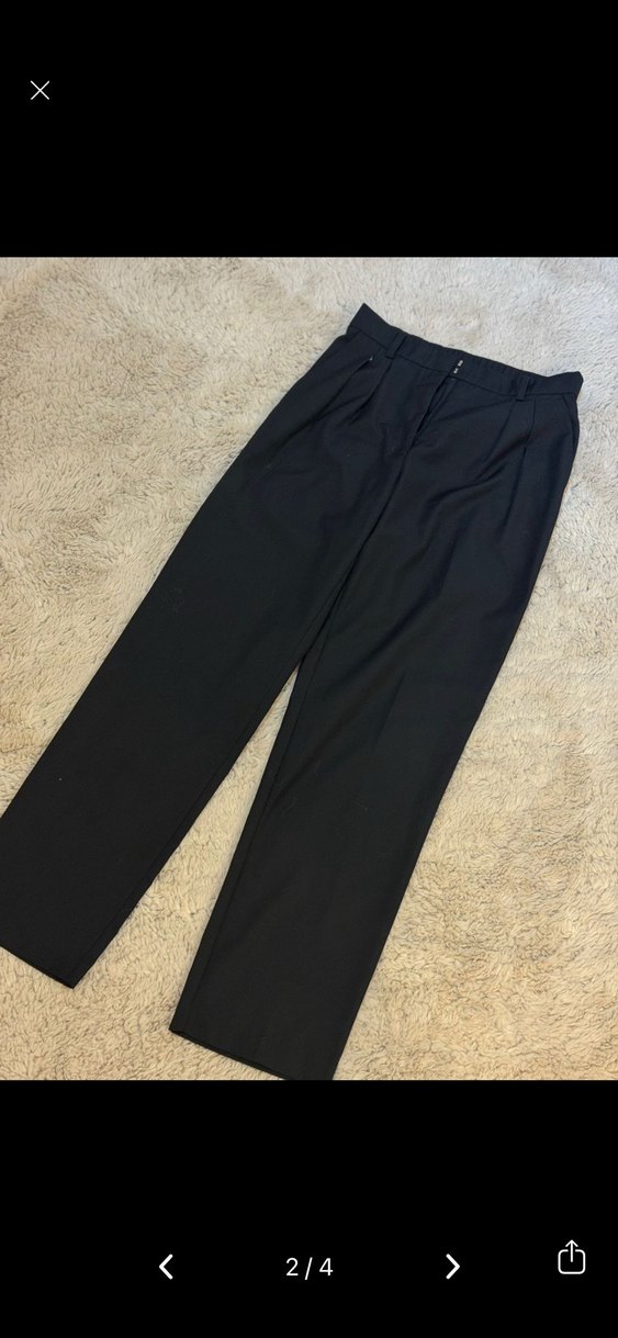 H&M lacivert pantolon - Görsel 2