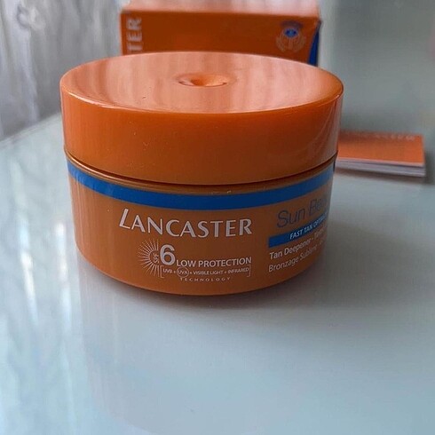 Lancaster sun beauty tan deepener spf 6