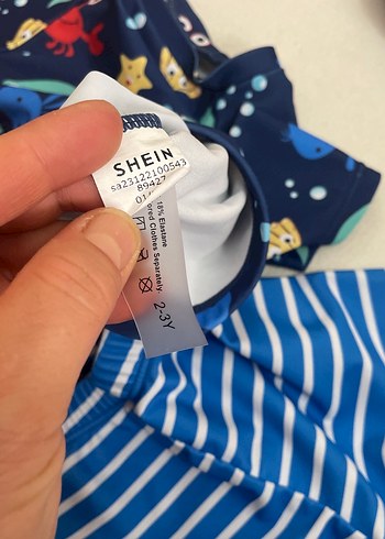 Erkek Çocuk Renkli Desenli Kısa Kollu Mayo Takımı - Görsel 3