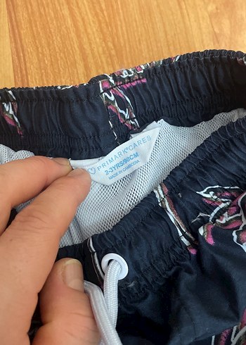 Renkli Bağcıklı Erkek Şortlar - Görsel 2