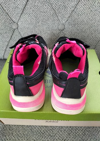 32 Beden pembe Renk Kız Çocuk Pembe Renkli Spor Ayakkabı