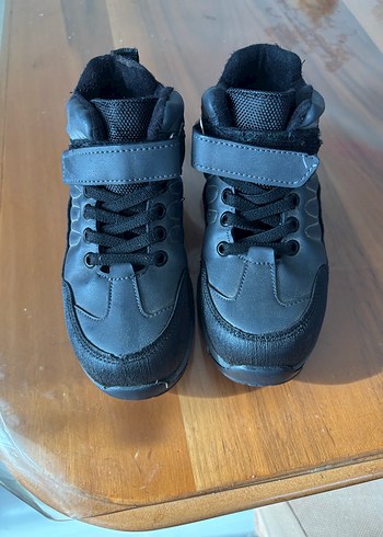 Siyah Gri Erkek Çocuk Spor Bot - Görsel 2