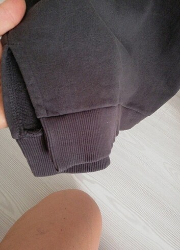 9 Yaş Beden gri Renk ZARA SWEATSHURT ELBİSE