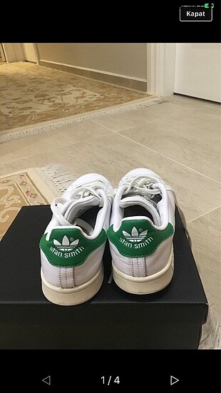 stan smith yesil 38 numara