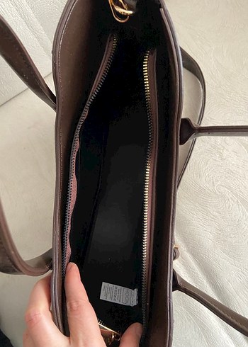 Diğer Kahverengi Süet Minimalist Kadın Çanta