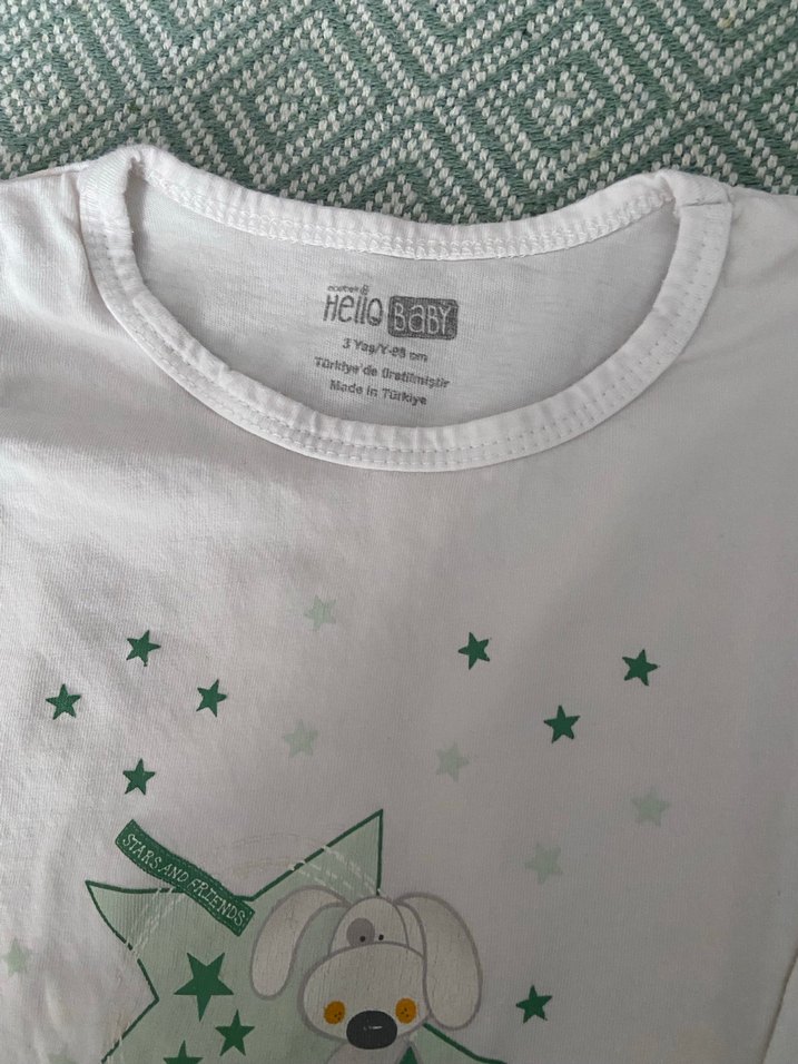 Kız Çocuk Uzun Kollu Baskılı Tişörtler - Görsel 4