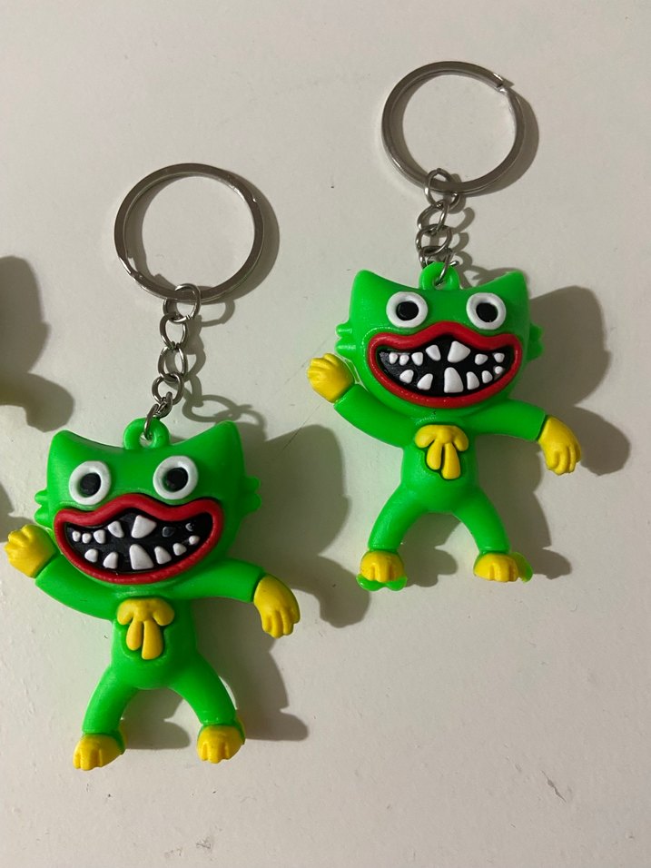 Yeşil Punk Anahtarlık - Görsel 2