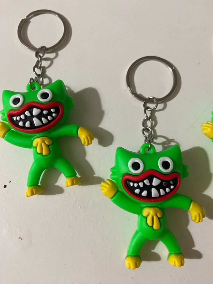 Yeşil Punk Anahtarlık - Görsel 3