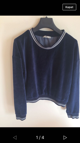 Kadife sweatshirt
