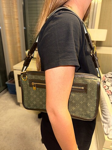 Beden haki Renk Louis Vuitton Yeşil Çanta