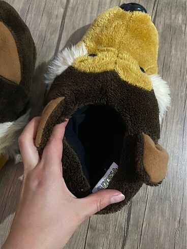 44 Beden sarı Renk 44 numara erkek panduf