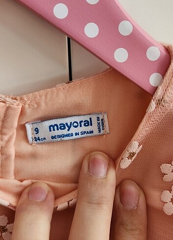 9 Yaş Beden Mayoral elbise 9 yas