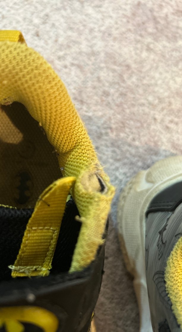 Sarı Siyah Batman Desenli Erkek Çocuk Spor Ayakkabı - Görsel 2