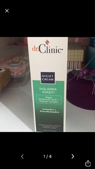 Dr clinic yaşlanma karşıtı krem ve kirpik serumu