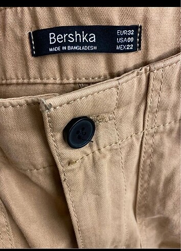 xs Beden Bershka Kargo pantolon