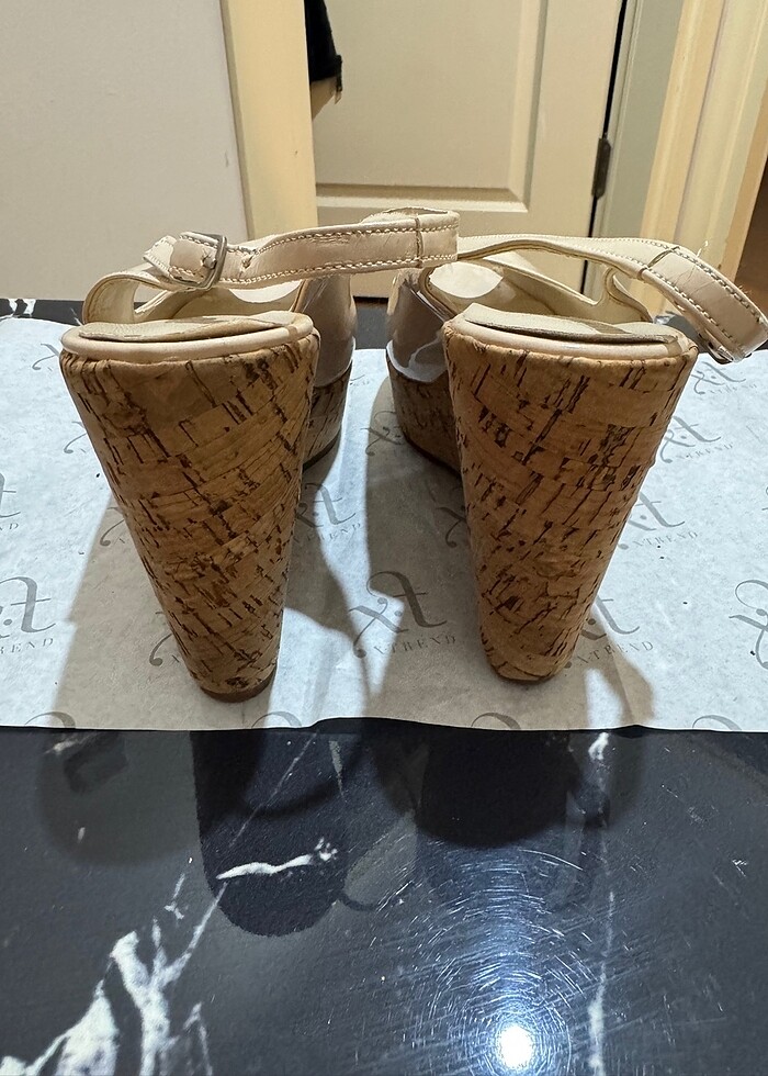 Krem rengi rugan ayakkabı - Görsel 4