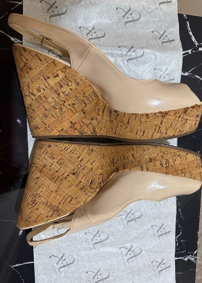 Krem rengi rugan ayakkabı - Görsel 3