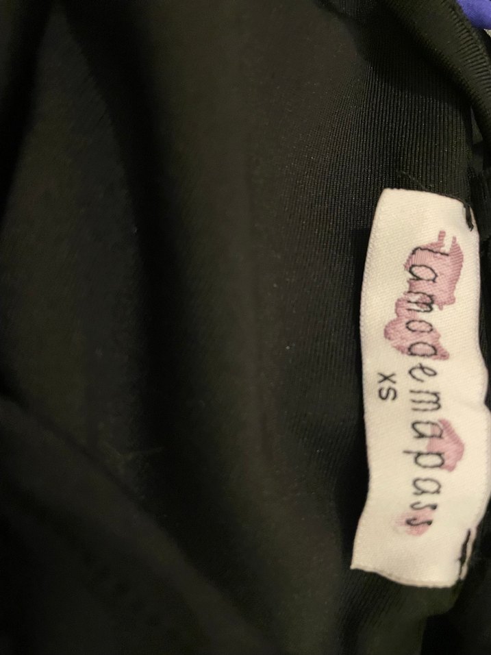 Siyah Halter Yaka İnce Askılı Crop Top - Görsel 5