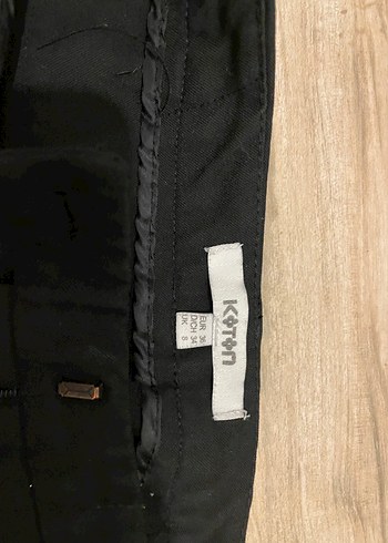 Siyah Kadın Regular Fit Kumaş Pantolon - Görsel 4