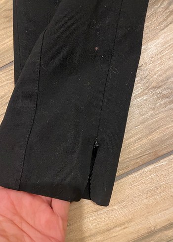 Siyah Kadın Regular Fit Kumaş Pantolon - Görsel 5