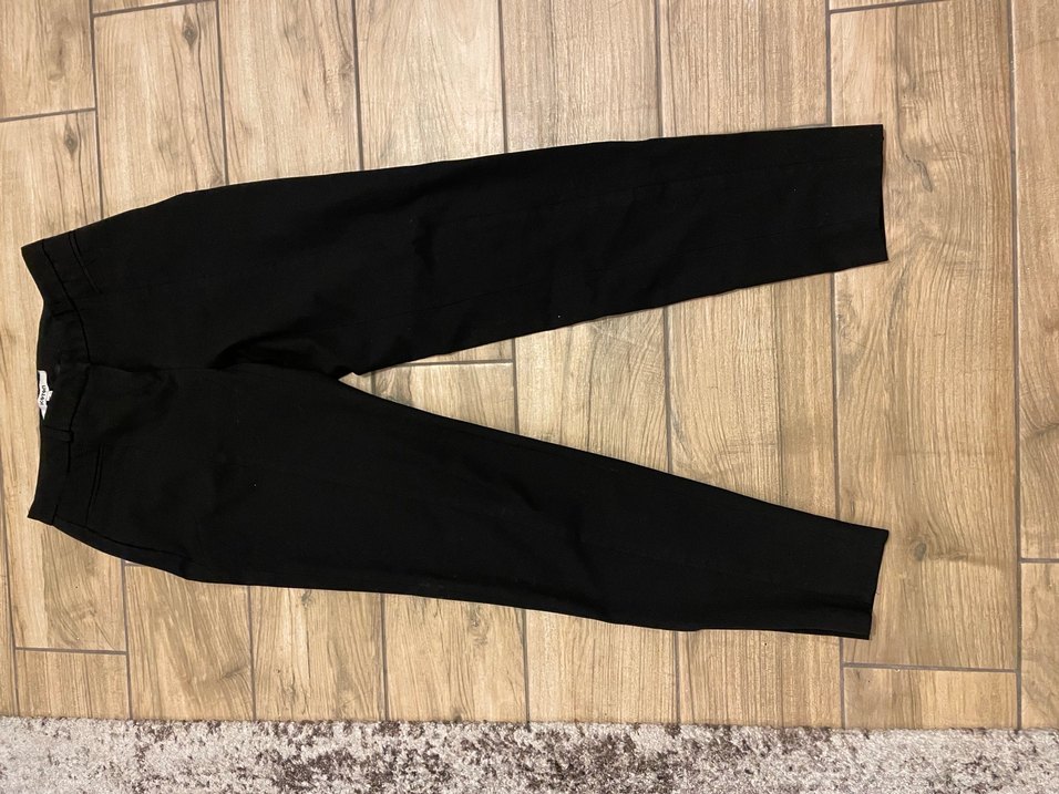 Siyah Kadın Regular Fit Kumaş Pantolon - Görsel 2