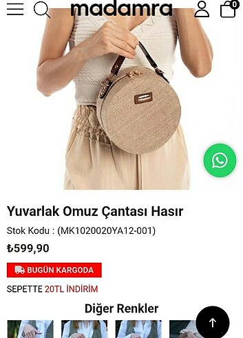 Diğer Hasır çanta 