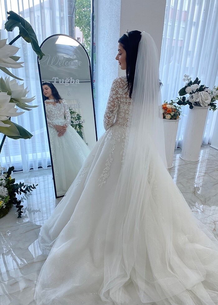 SIFIR AYARINDA HELEN MODEL GELİNLİK - Görsel 2