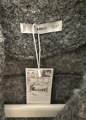 m Beden gri Renk Buklet mango m beden bu gengi konbiniyemediğibmmin satışta