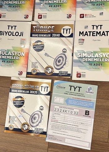 TYT Simülasyon Denemeleri Seti 48-10 Adet