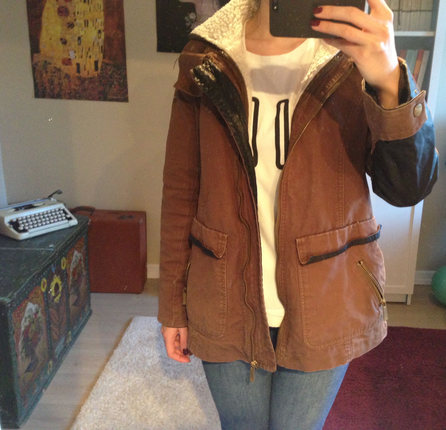 m Beden Bershka Parka