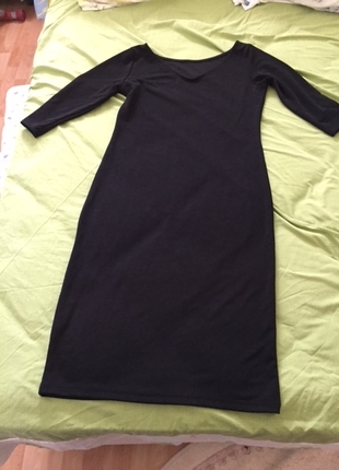siyah bayan elbise 42-44 beden 