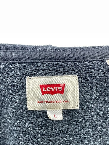 l Beden siyah Renk Levis Sweatshirt %70 İndirimli.