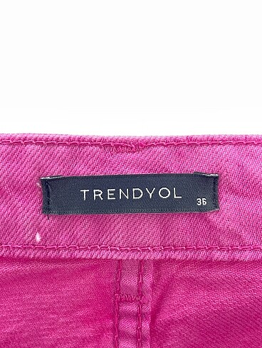 36 Beden pembe Renk Trendyol & Milla Jean / Kot %70 İndirimli.