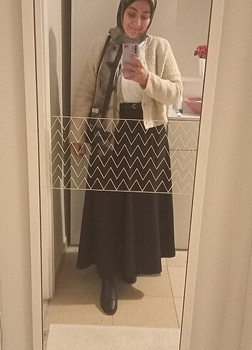 Zara Kloş etek dikilir