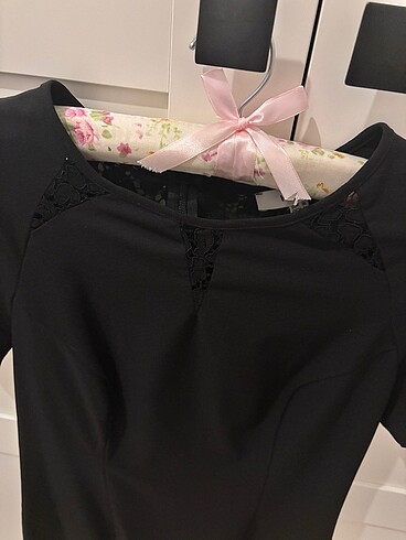 Koton siyah elbise - Görsel 3