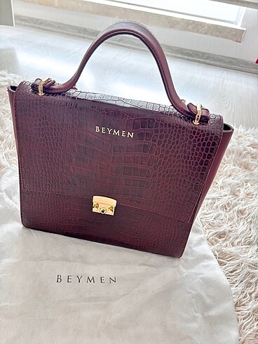 Beymen bordo çanta