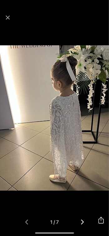Zara kız çocuk abiye elbise