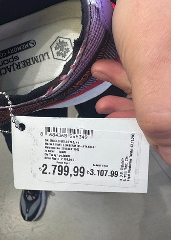 Siyah Erkek Spor Ayakkabı - Görsel 8