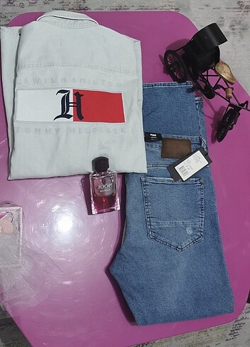 Tommy Hilfiger x Lewis Hamilton Kot Gömlek - Görsel 6