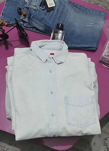 Tommy Hilfiger x Lewis Hamilton Kot Gömlek - Görsel 7