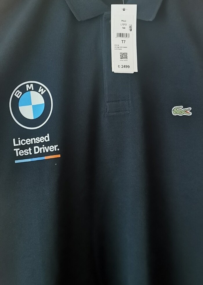 Lacoste & BMW Erkek Tşört  - Görsel 3