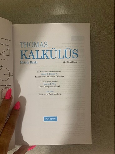  Beden Thompson Kalkülüs 1 Türkçe