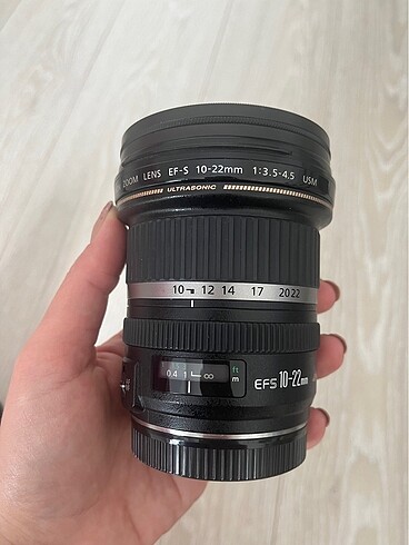 Canon 10-22 geniş açı lens
